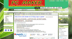 Desktop Screenshot of pcmaker.ro